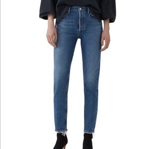 AGOLDE Jamie Jean high rise slim fit in Blithe